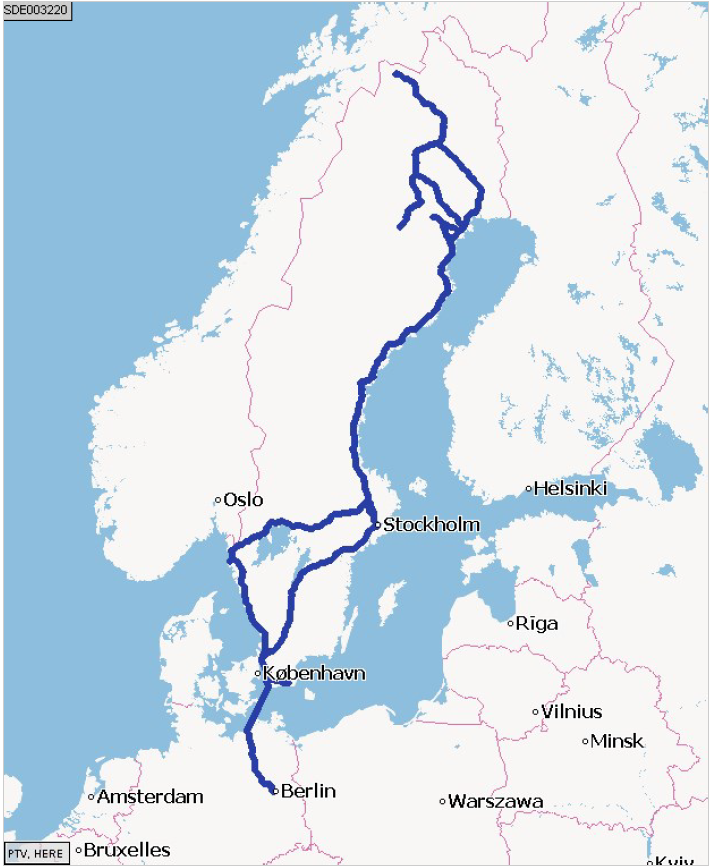 Sweden - Two Week Trip - simography